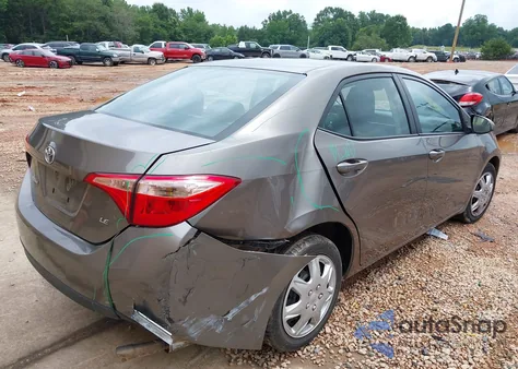 2018 Toyota Corolla Le z USA, uszkodzony, nr VIN 2T1BURHE7JC027284